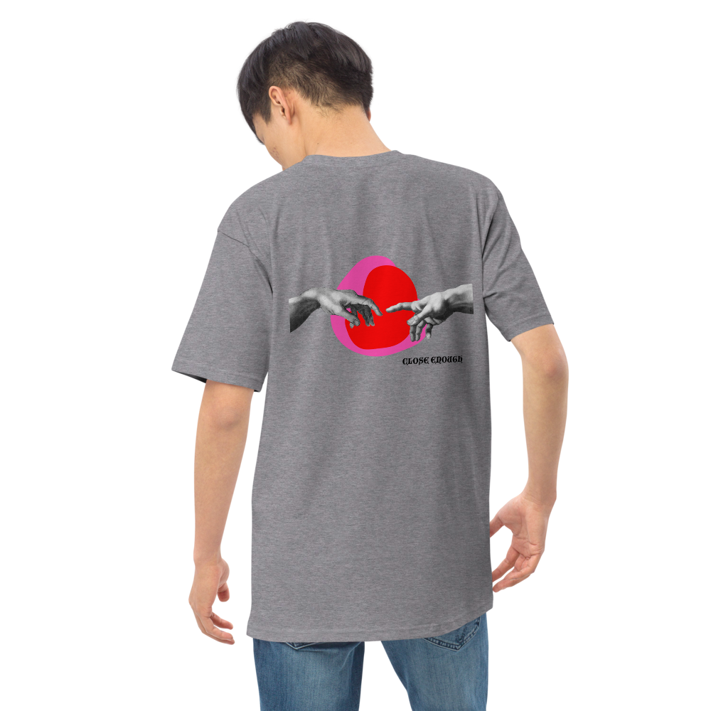 CLOSE ENOUGH. Graphic cotton tee 102