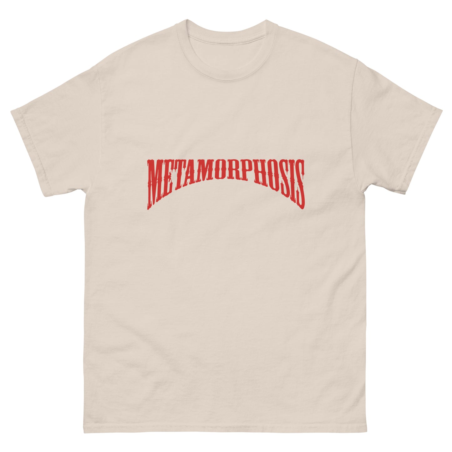 METAMORPHOSIS. Men's graphic tee 109