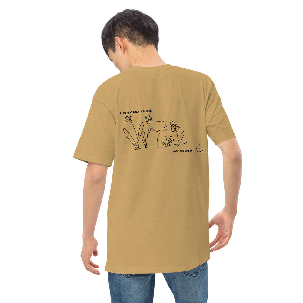 I´M TRYING MY BEST. Men graphic tee 100