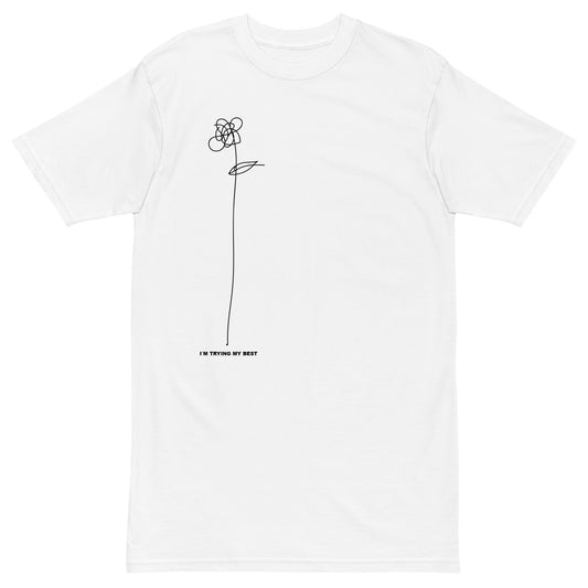 I´M TRYING MY BEST. Men graphic tee 100