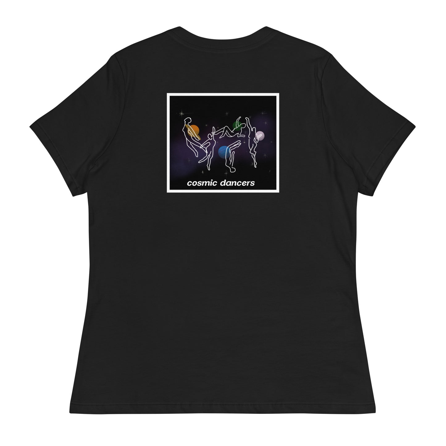 COSMIC DANCER. Women's graphic T-Shirt 222